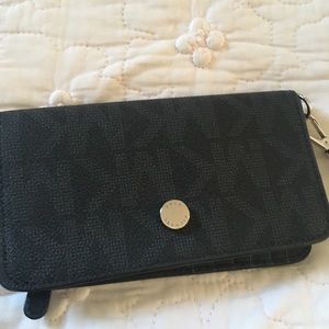 Michael Kors wristlet wallet.
